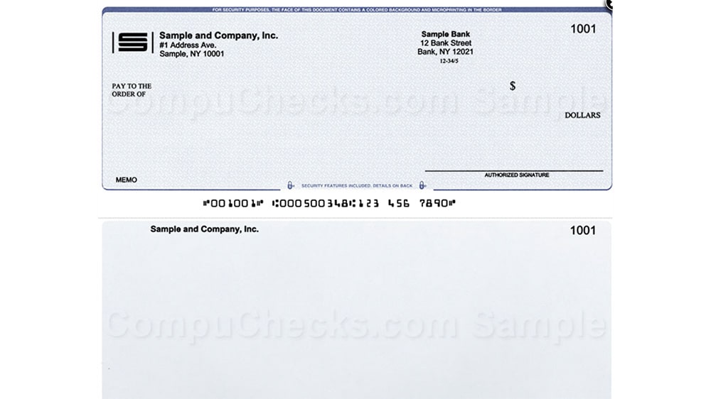 BSH Accounting - Checks & Supplies - Intuit